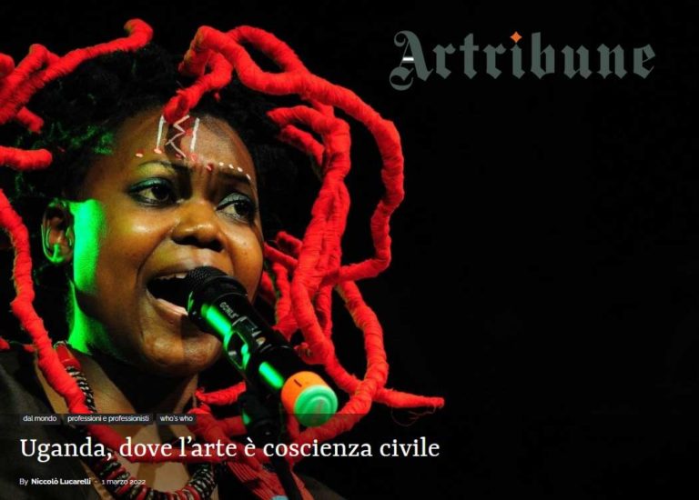 Interview with Faisal in Italian “Artribune” about BAYIMBA